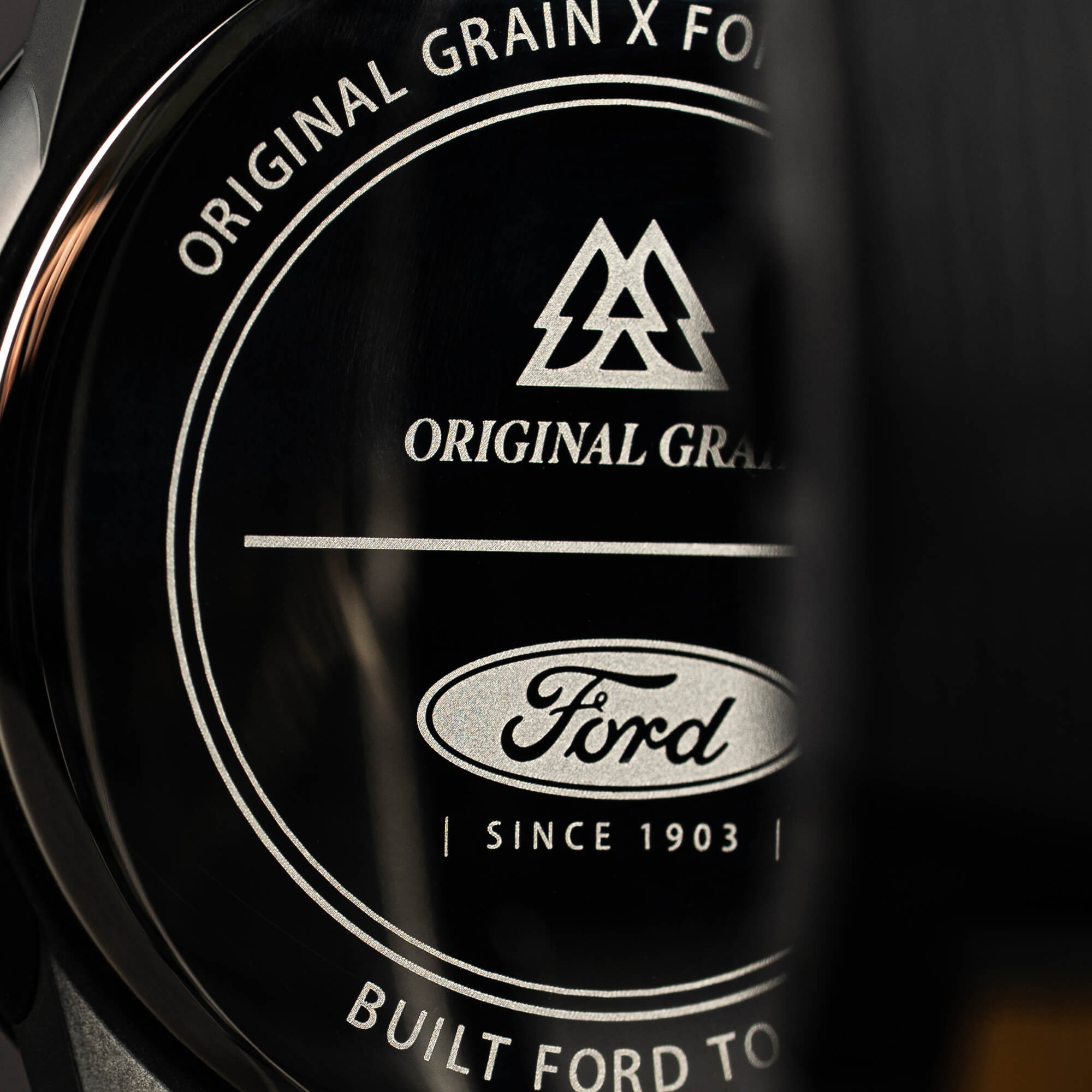 Original Grain Ford F-150 Barrel Watch 44mm — Quartz Timepiece