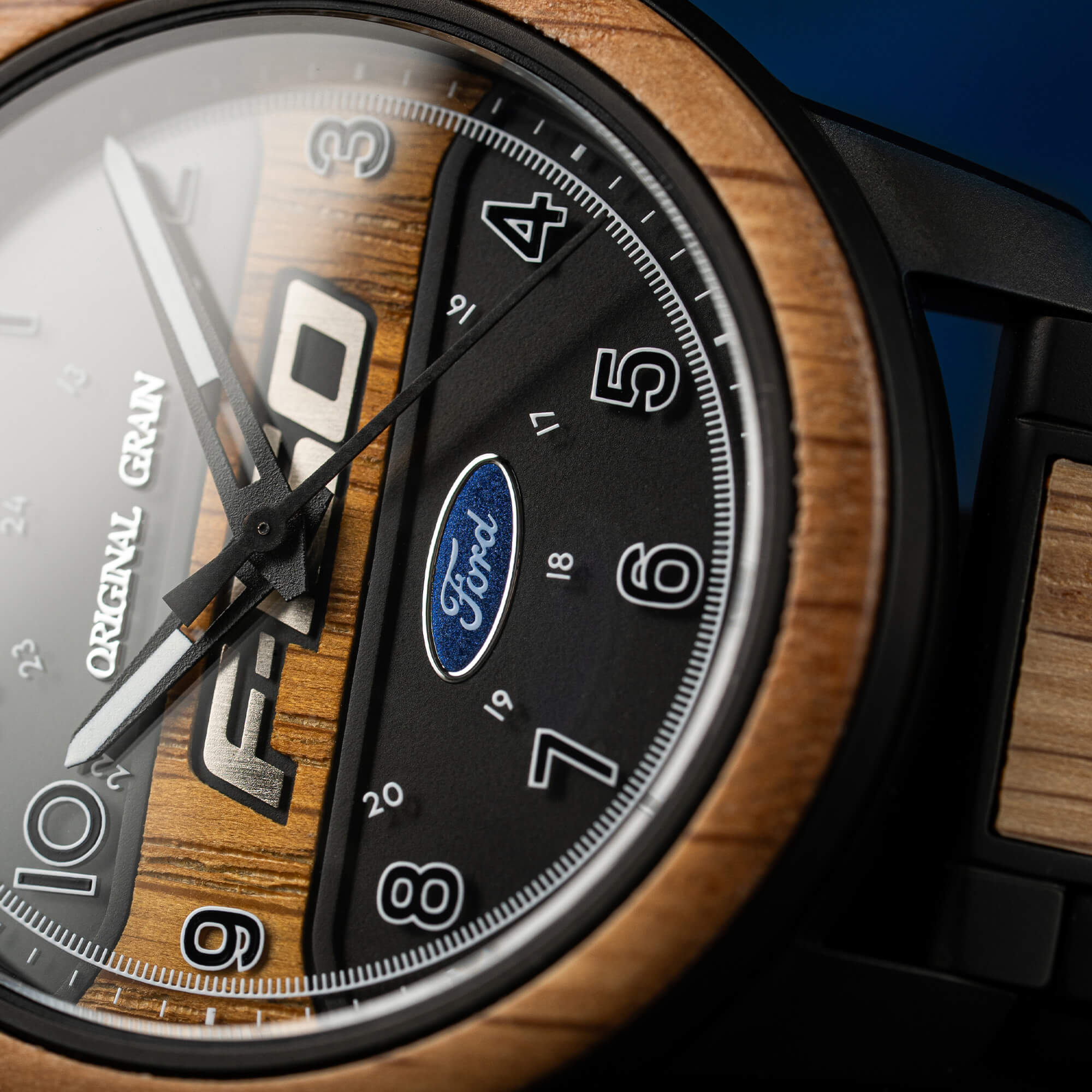Original Grain Ford F-150 Barrel Watch 44mm — Quartz Timepiece
