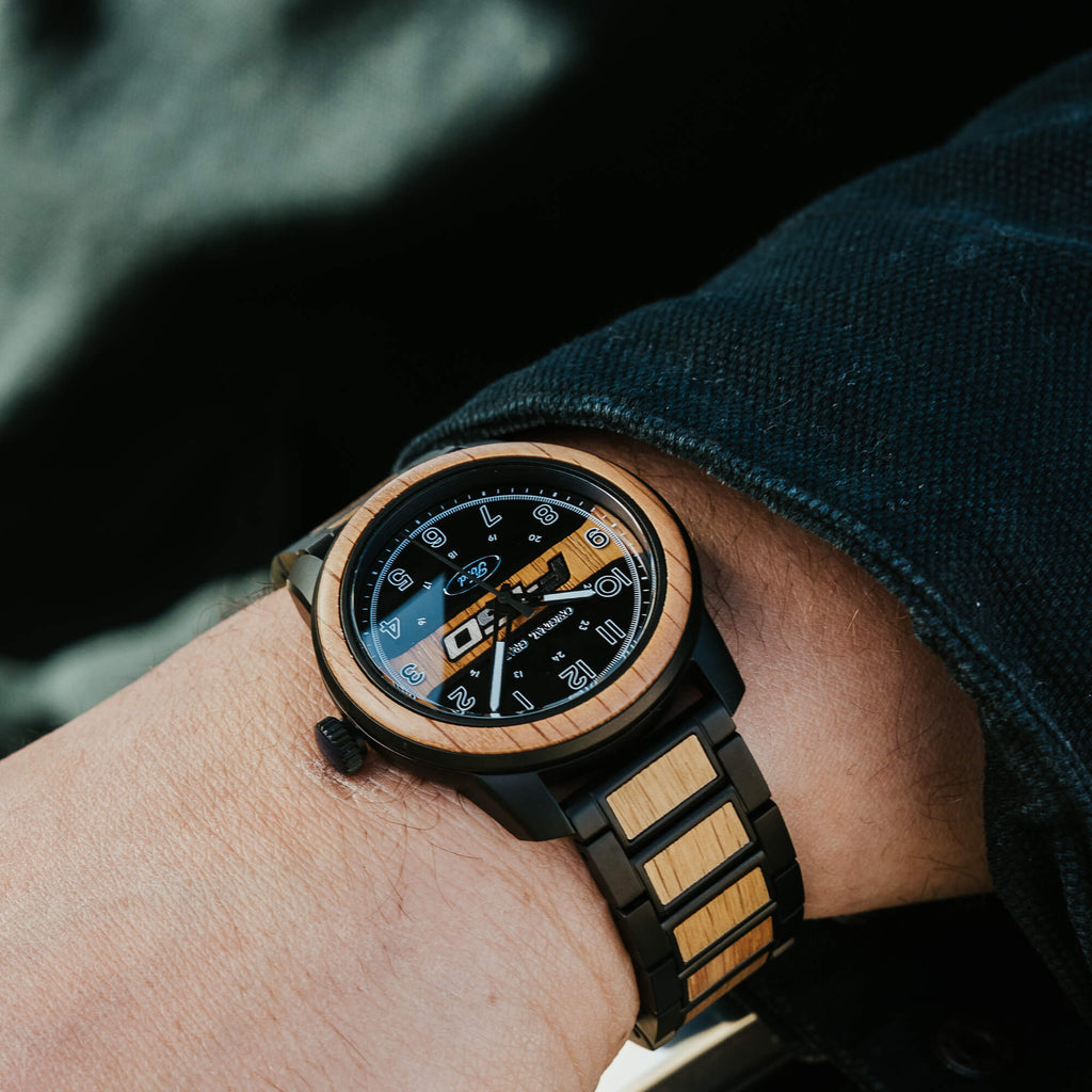 Original Grain Ford F-150 Barrel Watch 44mm — Quartz Timepiece