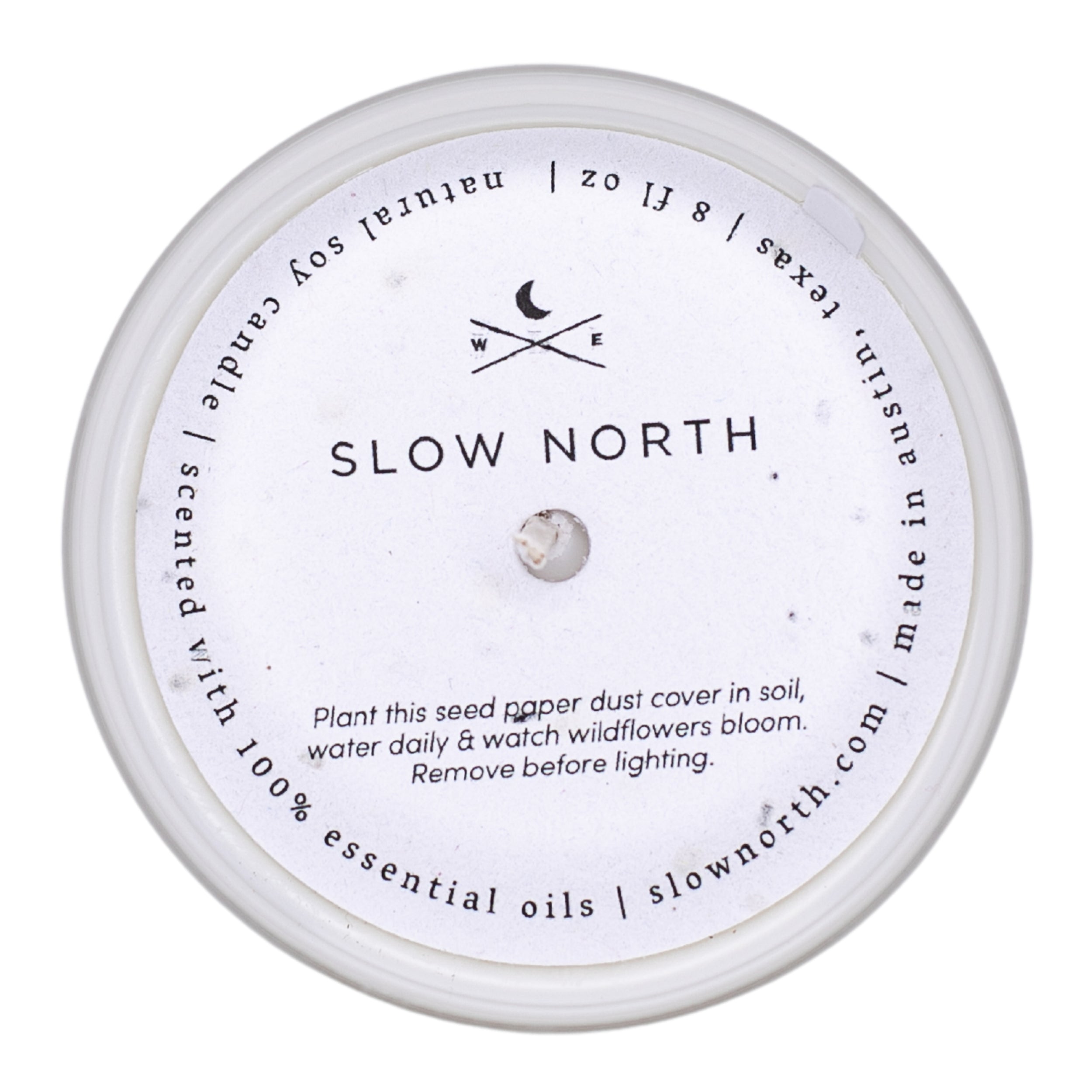 Slow North Midnight Garden Soy Candle — Lavender, Rosemary & Geranium