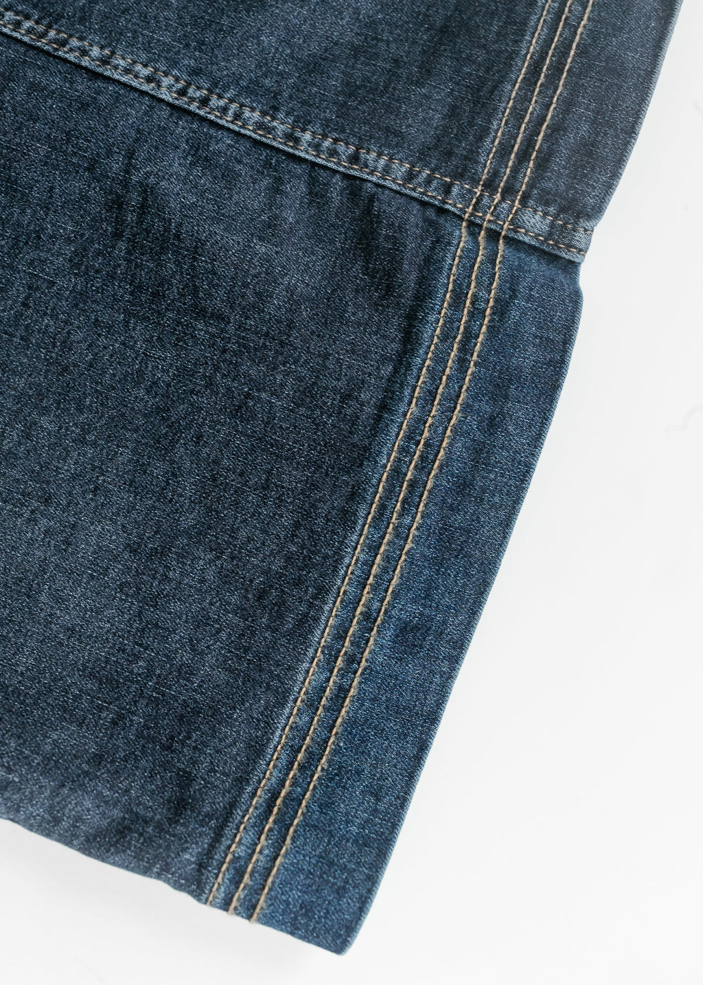 Bria Dark Wash Denim Maxi Skirt